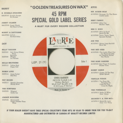 Petite Fleur / Wabush Blues (1968)