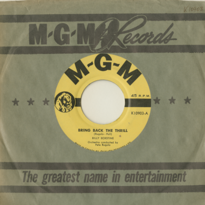 Bring Back The Thrill / I Apologize