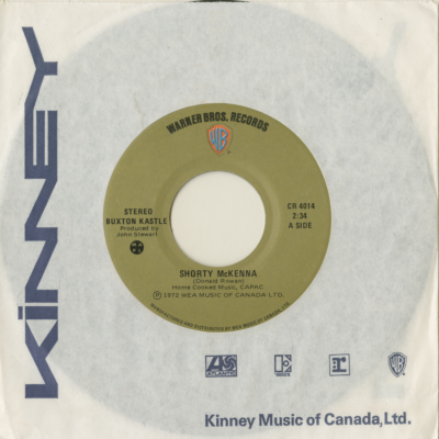 Shorty McKenna / Love is Life (1972)