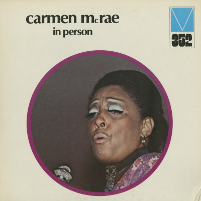 Carmen McRae In Person