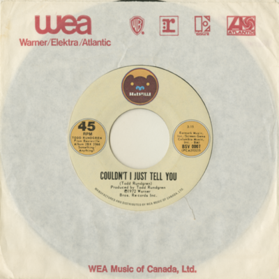 Couldn't I Just Tell You / Wolfman Jack (1972)