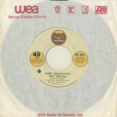 Isn't That So? / Lullaby For The First Born (1972)