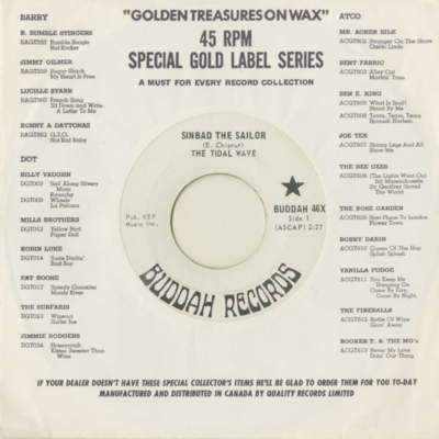 Sinbad The Sailor / Searching For Love (1968)