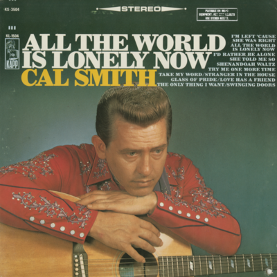 All The World Is Lonely Now