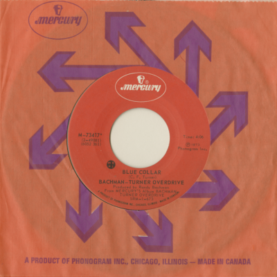 Blue Collar / Hold Back The Water (1973)