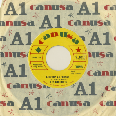 L'Hymne A L'Amour / Avec Cette Baque (1967)