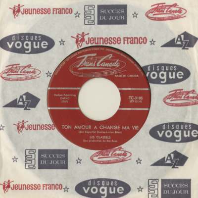 Ton Amour A Change Ma Vie / Tu Le Regretteras (1964)