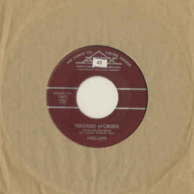 Vendredi M'Obsede / T'Ennuis Tu Seul Sans Moi