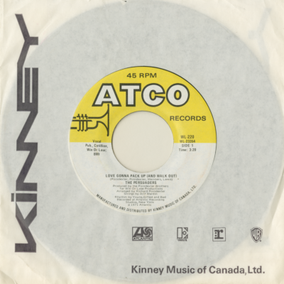 Love Gonna Pack Up And Walk Out / You Must have Put Something In Your Love