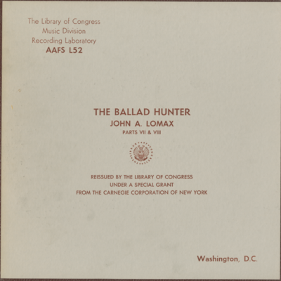 The Ballad Hunter Parts VII & VIII