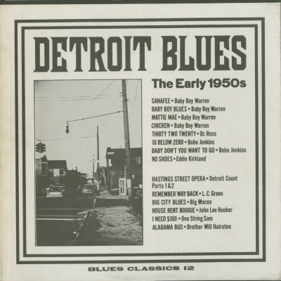 Detroir Blues The early 1950s