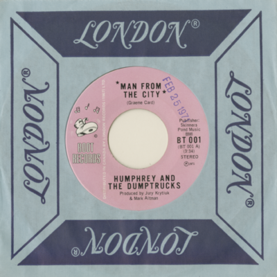 Man From The City / Send Me Word