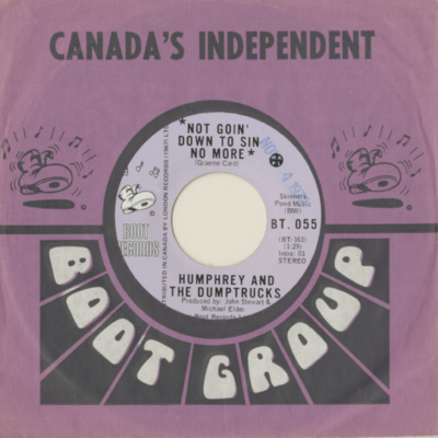 Not Going Down To Sin No More / Piano Song