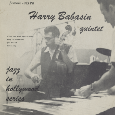Harry Babasin Quintet Jazz In Hollywood Series (1954)