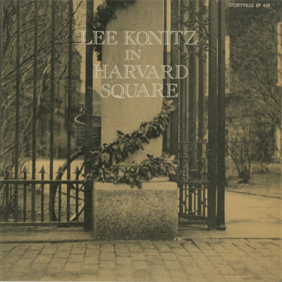 Lee Konitz In Harvard Square