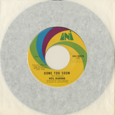 I Am...I Said / Done Too Soon