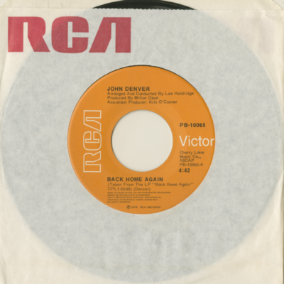 Back Home Again / It's Up To You