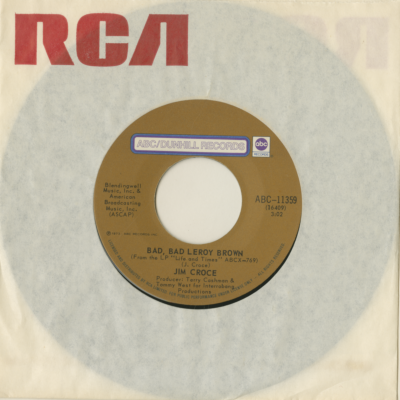 Bad Bad Leroy Brown / A Good Time Man Like Me Ain't Got No Business Singing The Blues (1973)