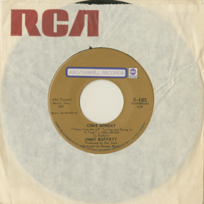 Come Monday / The Wino And I Know (1974)