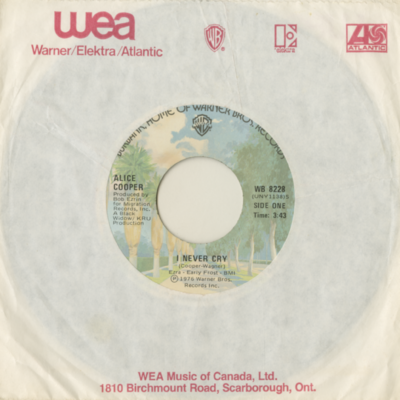 I Never Cry / Go To Hell (1976)