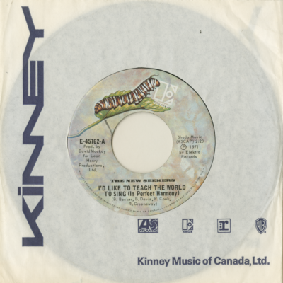 I'd Like To Teach The World To Sing / Boom-Town (1971)