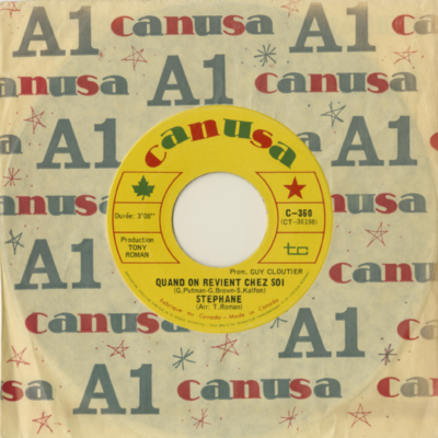 Quand On Revient Chez Soi / Seche Tes Larmes (1968)