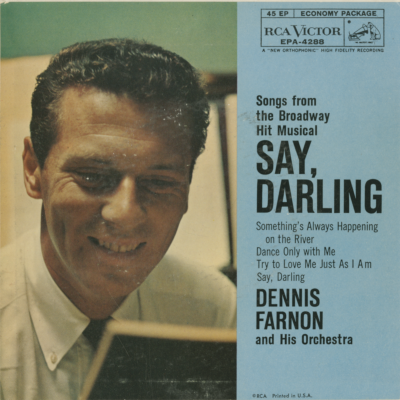Songs From The Musical Hit Say Darling (1958)