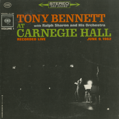 Tony Bennett At Carnegie Hall