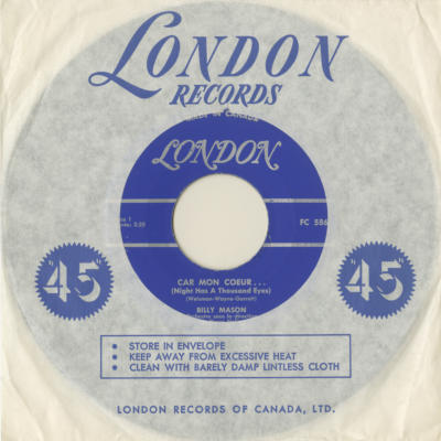 Car Mon Coeur / Un De Ces Jours (1963)