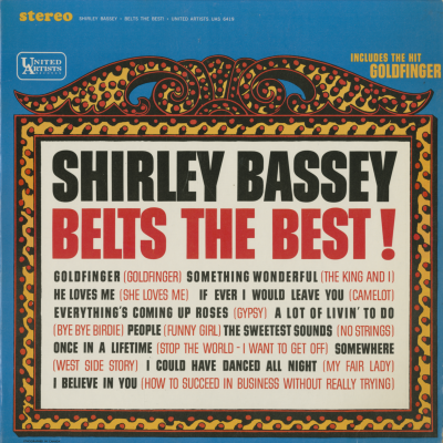 Shirley Bassey Belts The Best !