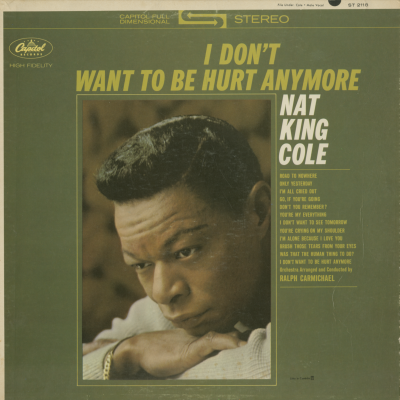 I Don't Want To Be Hurt Anymore