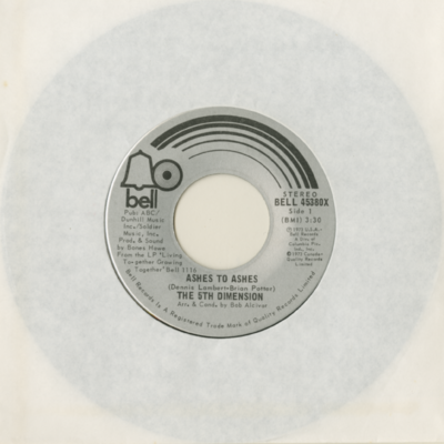 Ashes To Ashes / The Singer