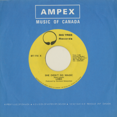 She Didn't Do Magic / I'm The Only One (1971)