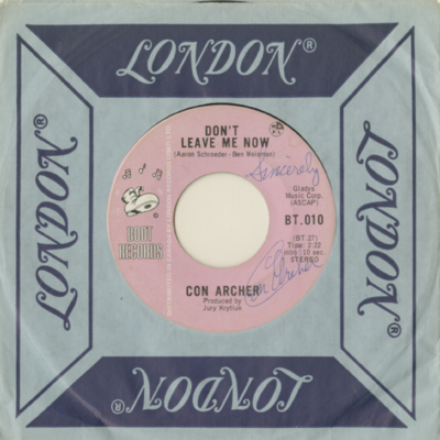 Don't Leave Me Now / If I Had You