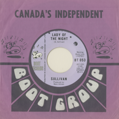 Lady Of The Night / Ontario (1972)