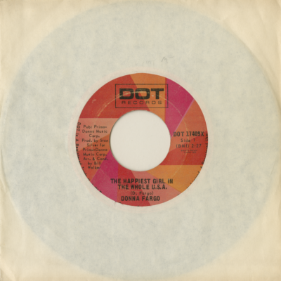 The Happiest Girl In The Whole USA / The Awareness Of Nothing