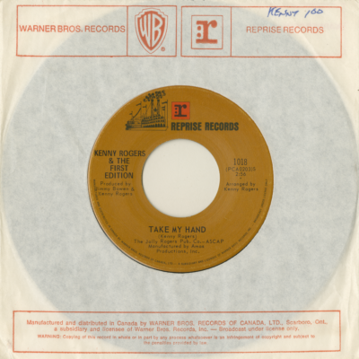 Take My Hand / All God's Lonely Children (1971)