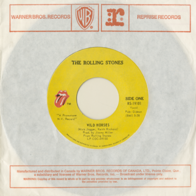 Wild Horses / Sway (1971)