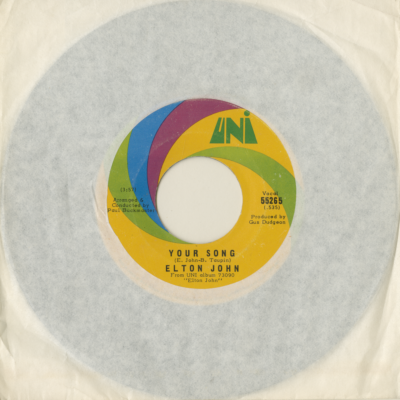 Your Song / Take Me To The Pilot (1970)