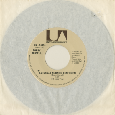 Saturday Morning Confusion / Little Ole Song About Love (1971)