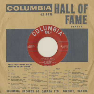 You Belong To Me / Keep It A Secret