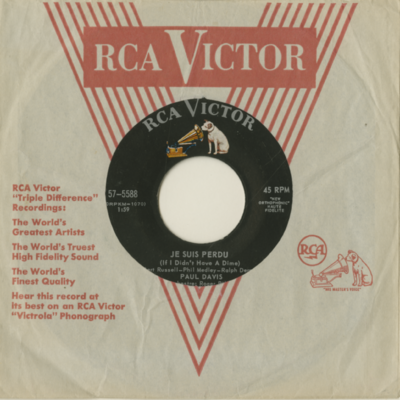 Je Suis Perdu / Vous Permettez Monsieur