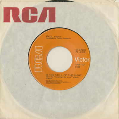 In The Still Of The Night / Pickin Up The Pieces