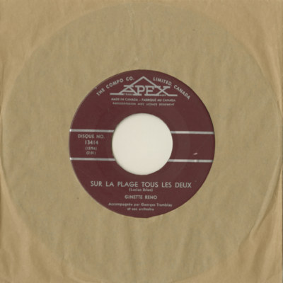 Sur La Plage Tous Les Deux / Les Yeux Fermes