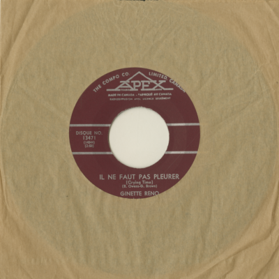 Il Ne Faut Pas Pleurer / Au Revoir