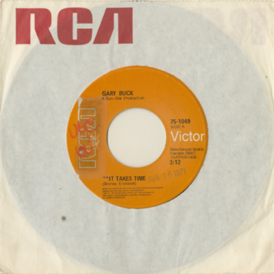 It Takes Time / I Saw The Light