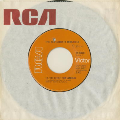 Ta Vie C'est Ton Amour / Wigwam