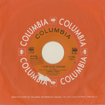 A Hit In Any Language / The Day Of Bride And Groom