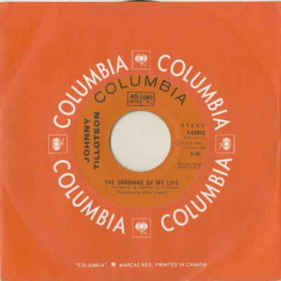 The Sunshine Of My Life / If You Wouldn't Be My Lady