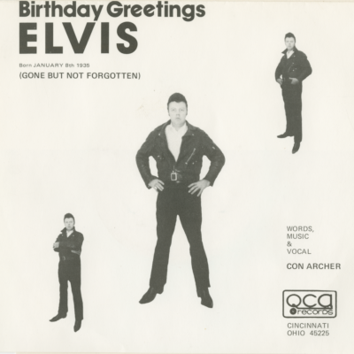 Elvis Is Gone But Not Forgotten / Let's Start A New Tomorrow (1977)